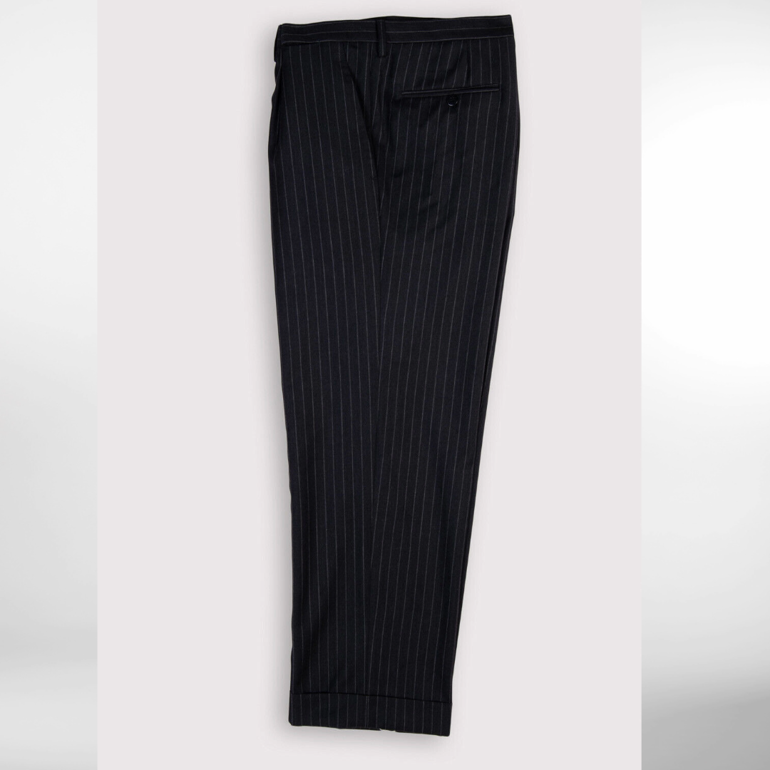 RRP £1500 BNWT SARTORIA PARTENOPEA Suit, Pinstripe, Fully Lined UK42 XL
