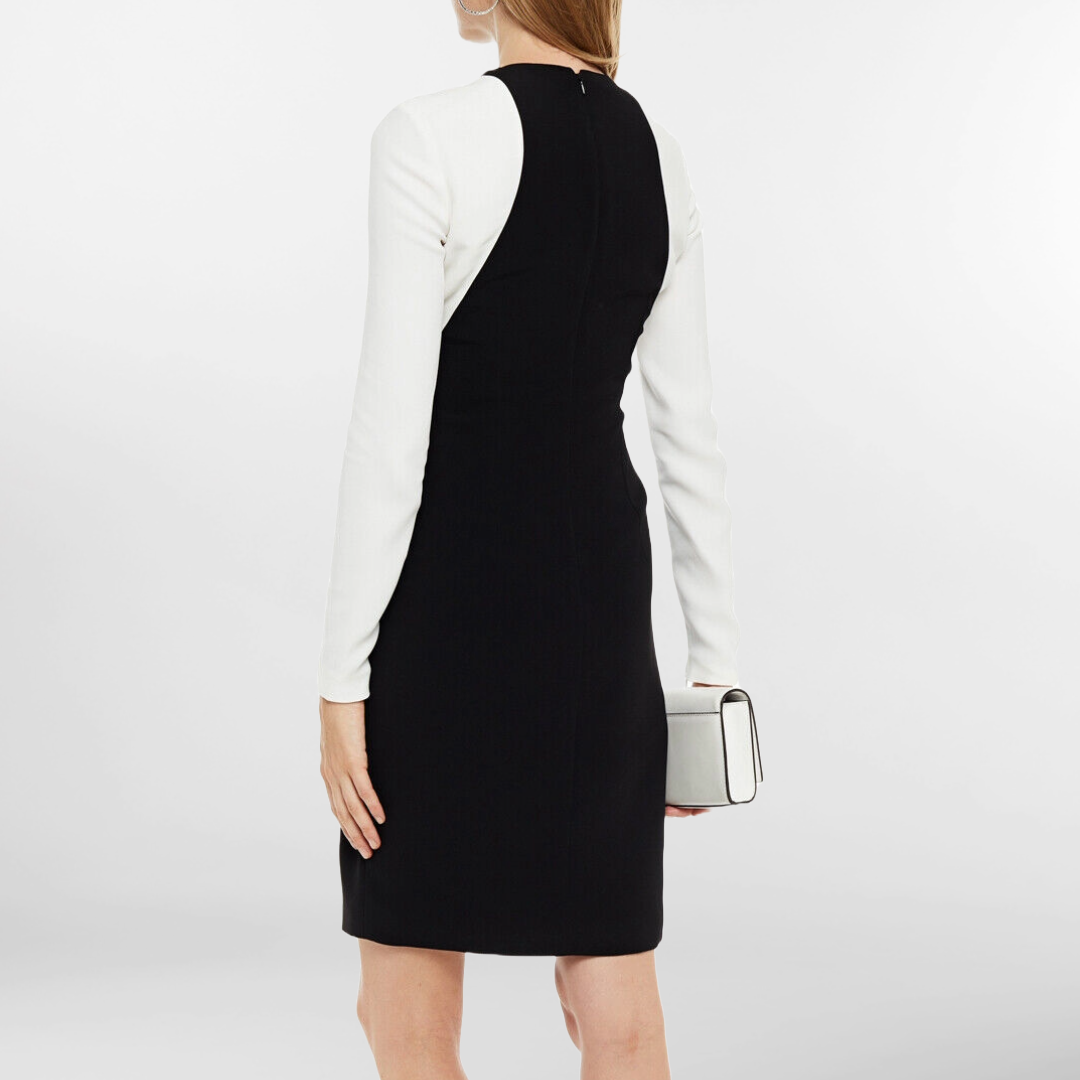 RRP £1540 BNWT STELLA McCARTNEY Sheath Dress Size S UK8 - Stretch Colour Block