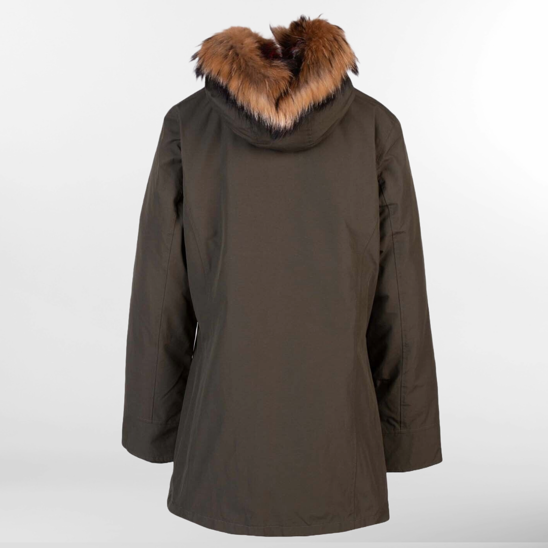 RRP £370 BNWT CANADIAN CLASSIC Men's Down Coat UK20 XXL. Fringed Lining