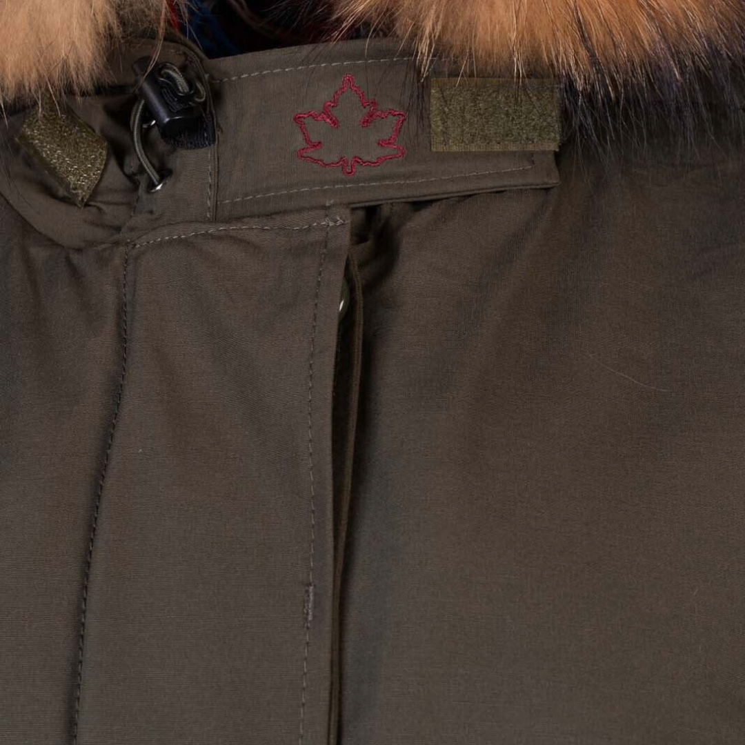 RRP £370 BNWT CANADIAN CLASSIC Men's Down Coat UK20 XXL. Fringed Lining