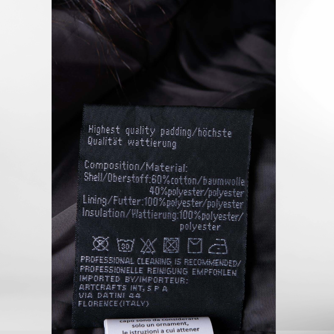 RRP £370 BNWT CANADIAN CLASSIC Men's Down Coat UK20 XXL. Fringed Lining