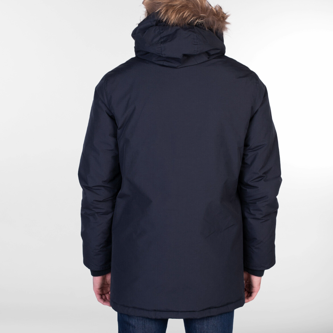 RRP £300 BNWT CANADIAN CLASSIC Men's Blue Down Jacket M. Water Resistant