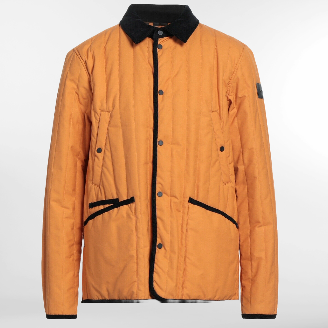 RRP £480 WOOLRICH Overshirt Jacket Size L Breathable, Clo Insulation, Collared