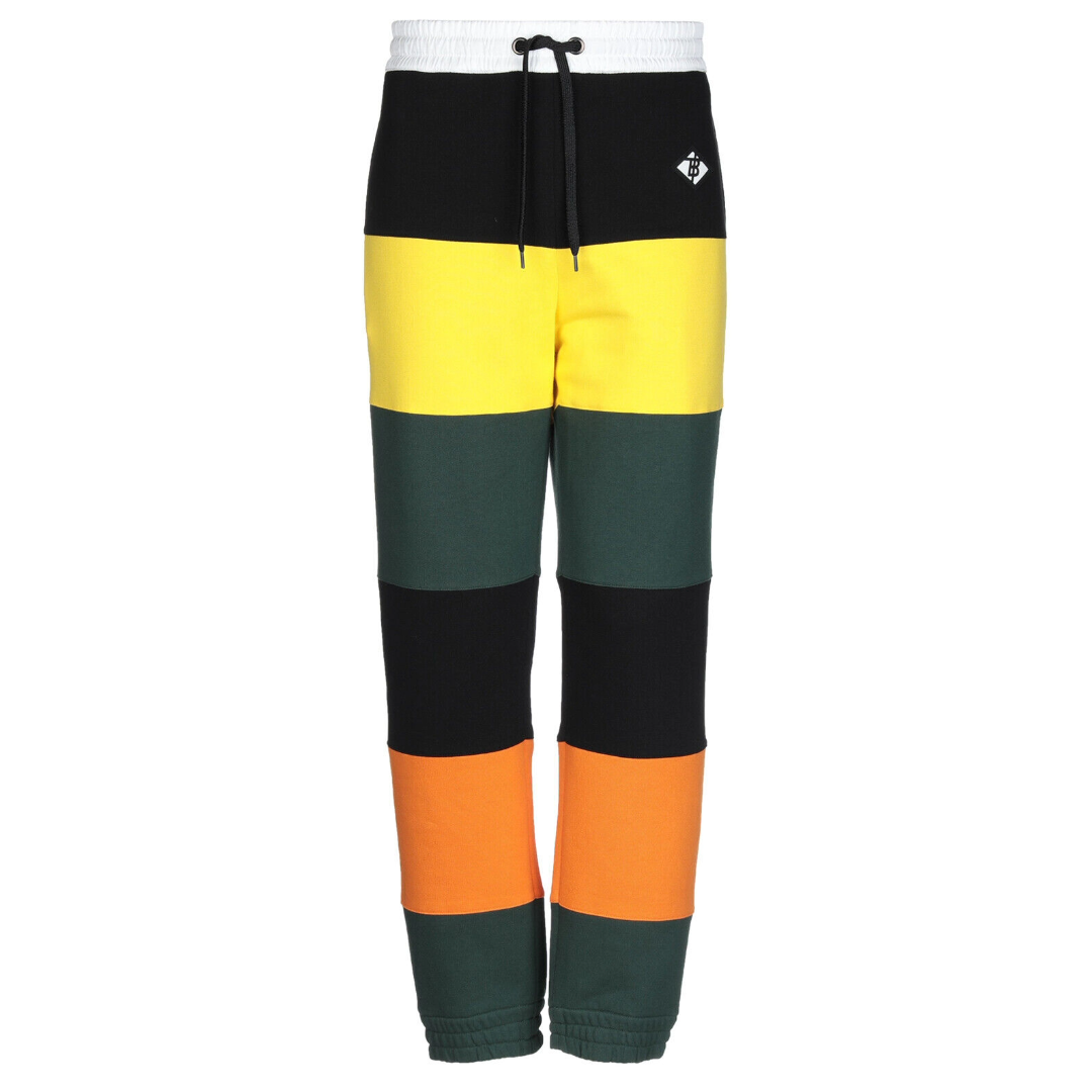 RRP £565 BNWT BURBERRY Lyford Sweat Trousers / Joggers Size L. Colour Block.