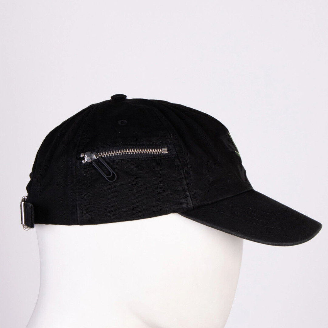 RRP £200 BNWT OFF-WHITE c/o VIRGIL ABLOH Weed Baseball Cap. Arrows Logo. One Size