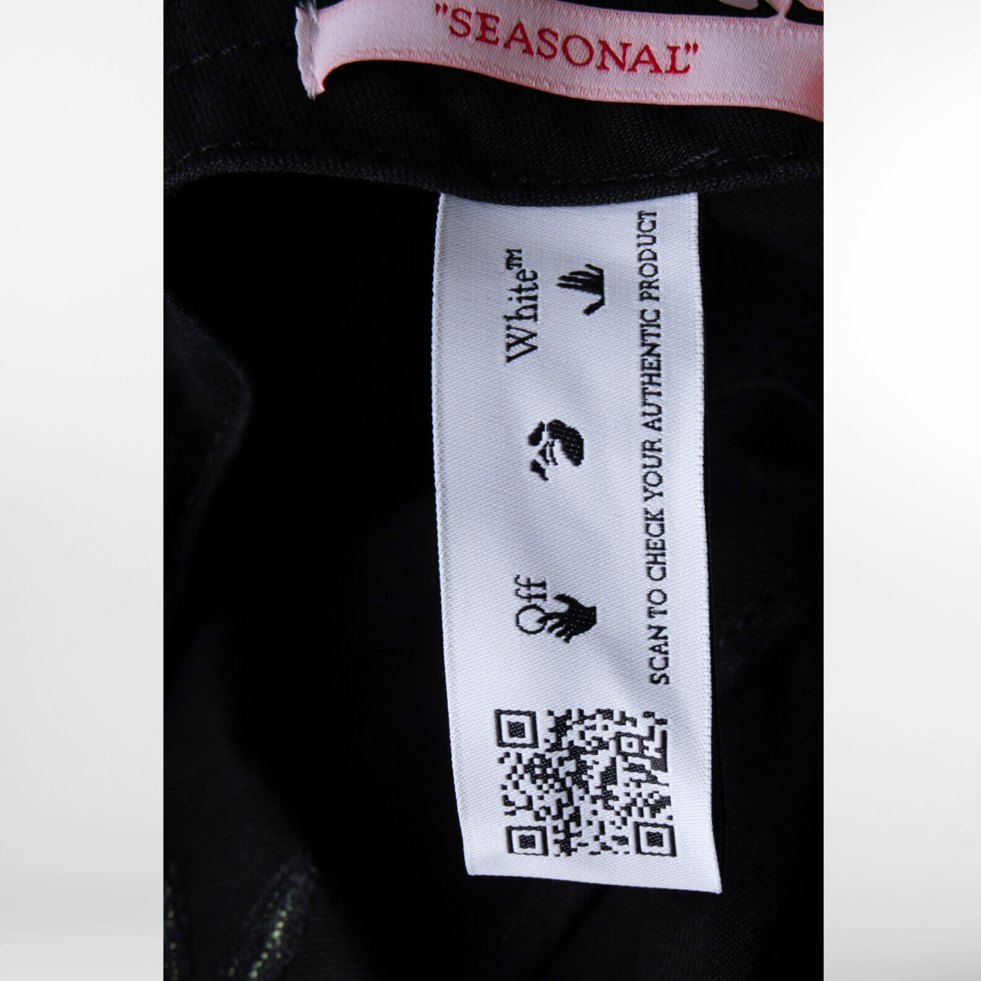 RRP £200 BNWT OFF-WHITE c/o VIRGIL ABLOH Weed Baseball Cap. Arrows Logo. One Size