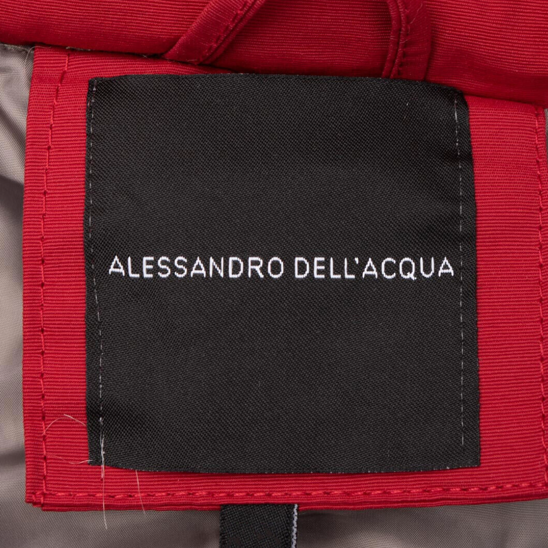 RRP £600 BNWT ALESSANDRO DELL'ACQUA Parka Jacket Size S, Detachable Hood