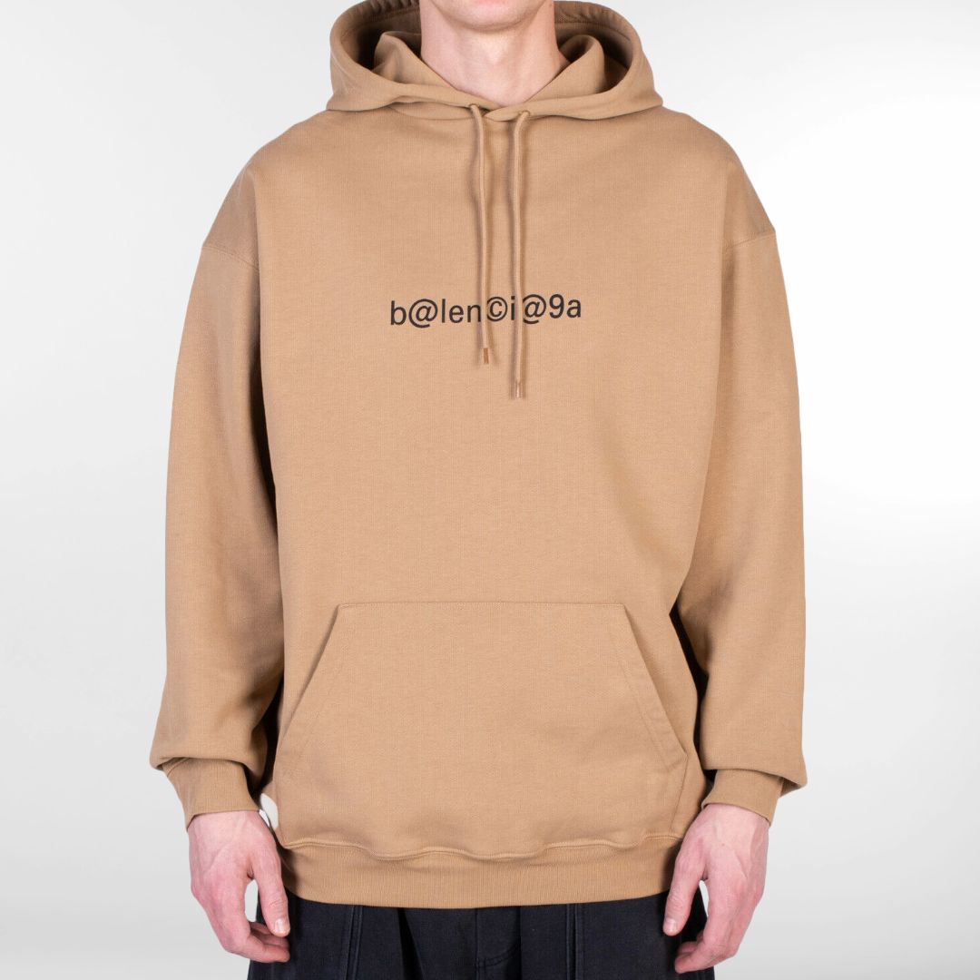 RRP £680 BNWT BALENCIAGA Oversized Hoodie XS, Printed Logo