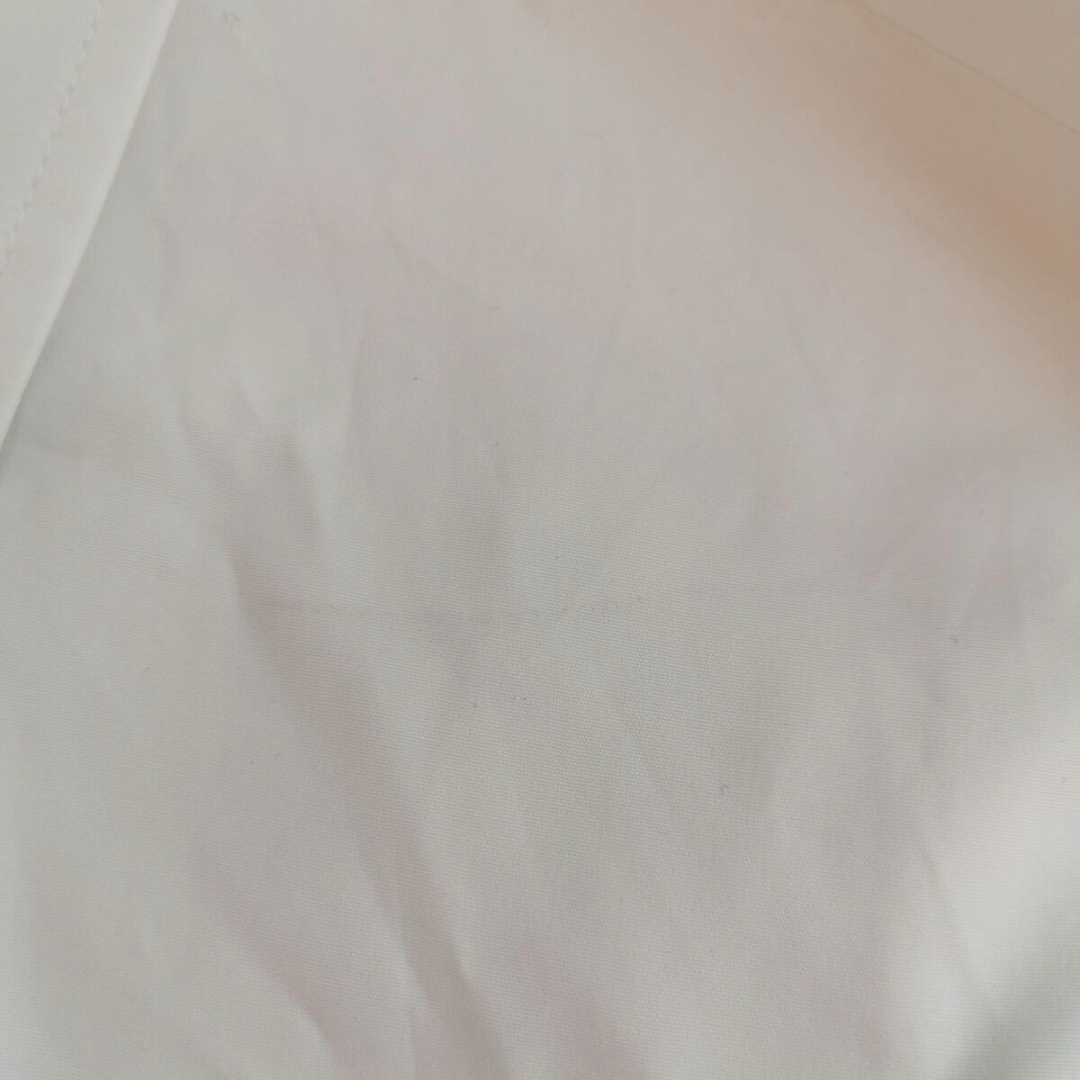RRP £450 BNWT OFF-WHITE c/o VIRGIL ABLOH Shirt Size 12 L, Embroidered, Asymmetric Draped, Made in Italy