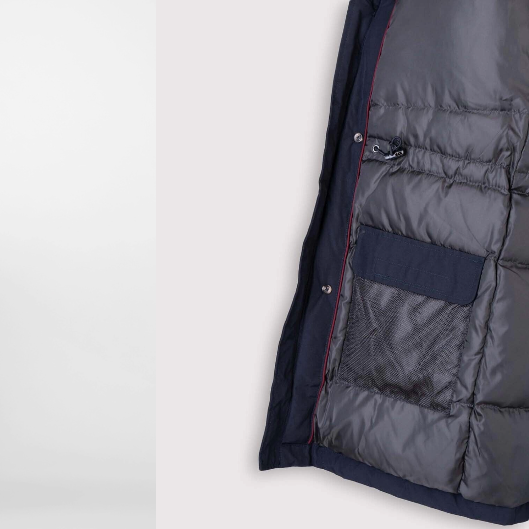 RRP £300 BNWT CANADIAN CLASSIC Men's Blue Down Jacket M. Water Resistant