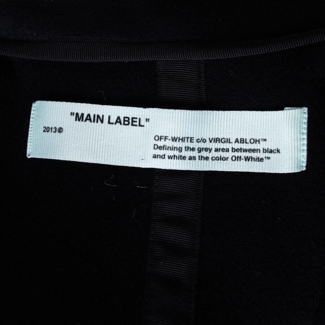 RRP £2290 Brand New Without Tags OFF-WHITE c/o VIRGIL ABLOH Gilet XS - Cashmere & Wool Blend