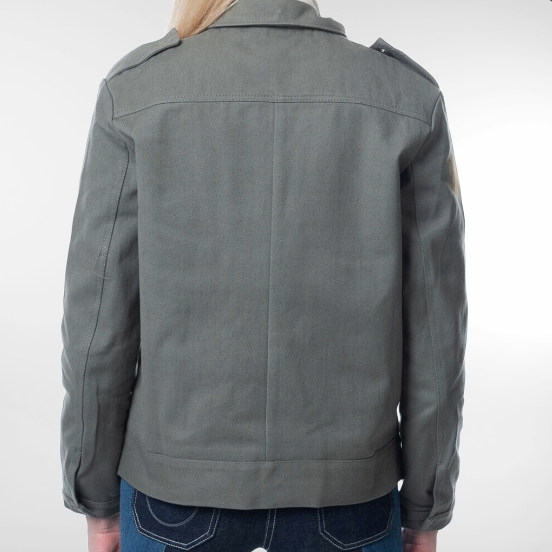 BNWT GEORGE J. LOVE Designer Womens Military with Sequins Jacket Size S, UK 8, - Made In Italy