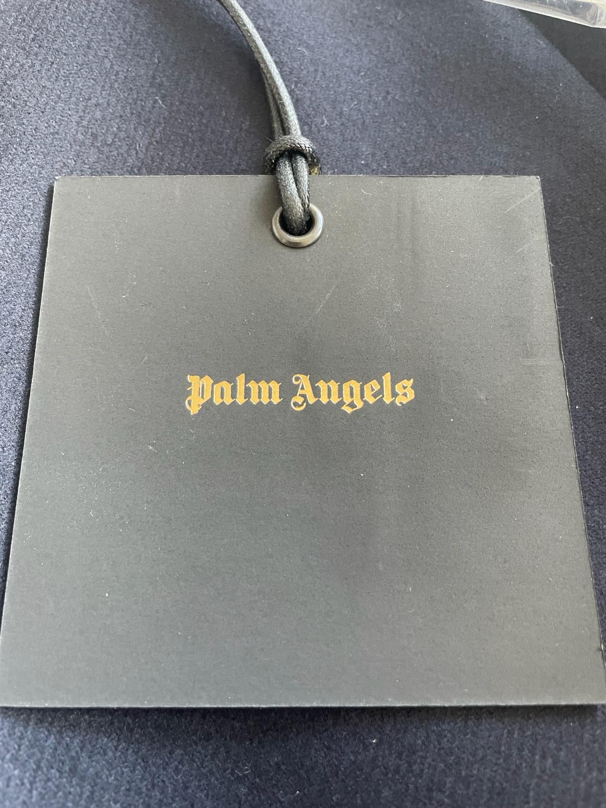 RRP £1045 BNWT PALM ANGELS Military Style Overcoat. Size M. Cashmere & Wool Blend